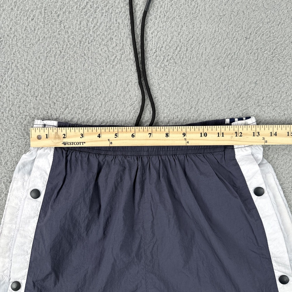 VTG Adidas Tear Away Windbreaker Track Pants Men Large Side Snap Premium Fit Y2K - Picture 3 of 16